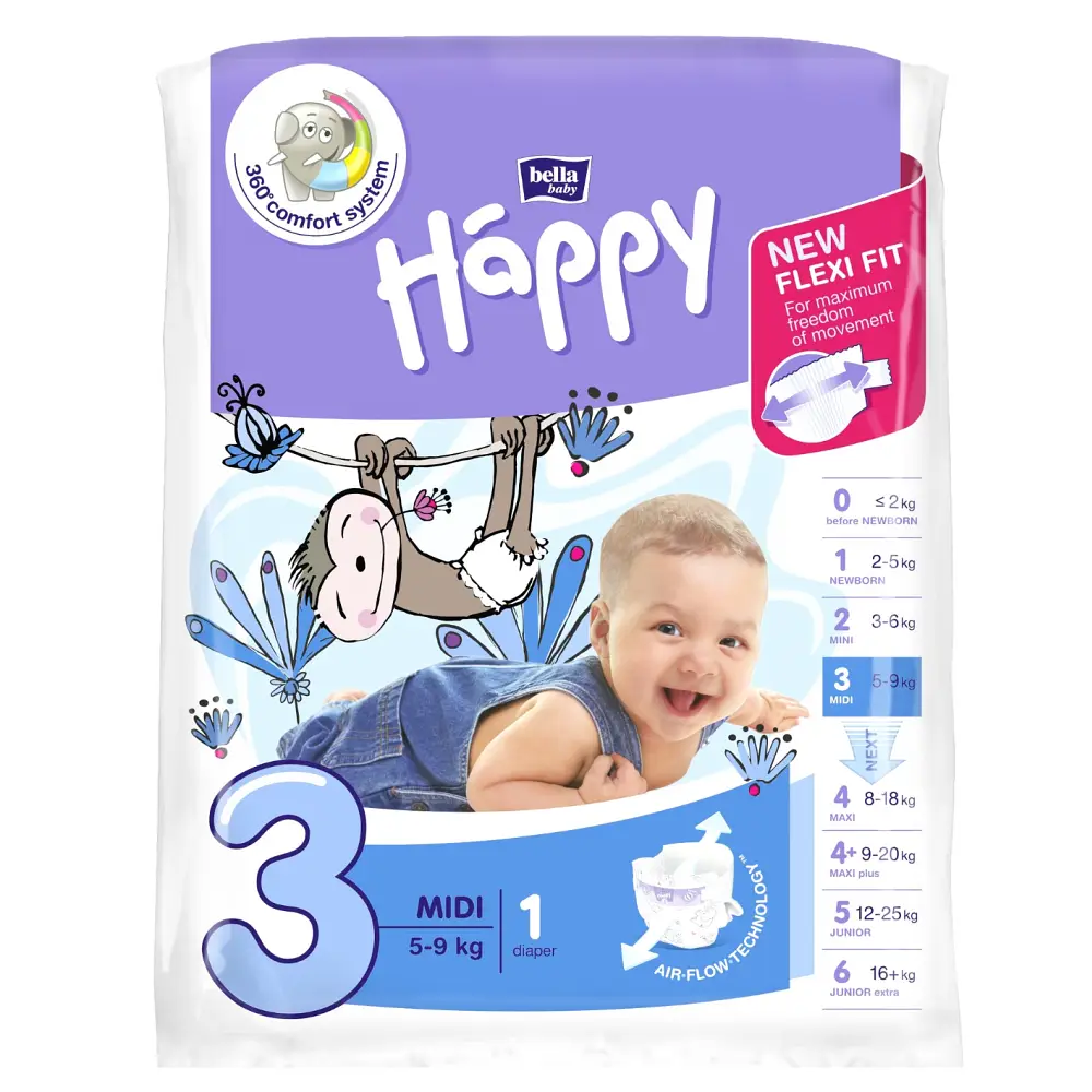 Größe 3 Midi 5-9 kg