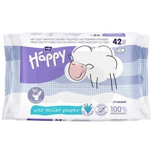 bella baby Happy feuchtes Toilettenpapier Sensitive 42 Stück