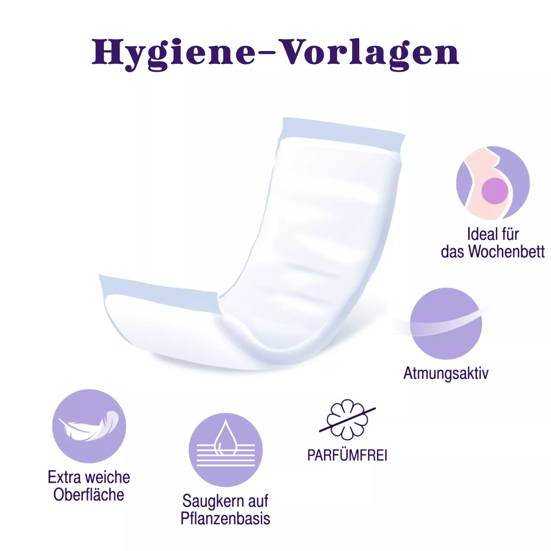 bella life Mamma, Soft, Hygiene-Vorlagen (45 Stück) + Slips M/L (6 Stück)