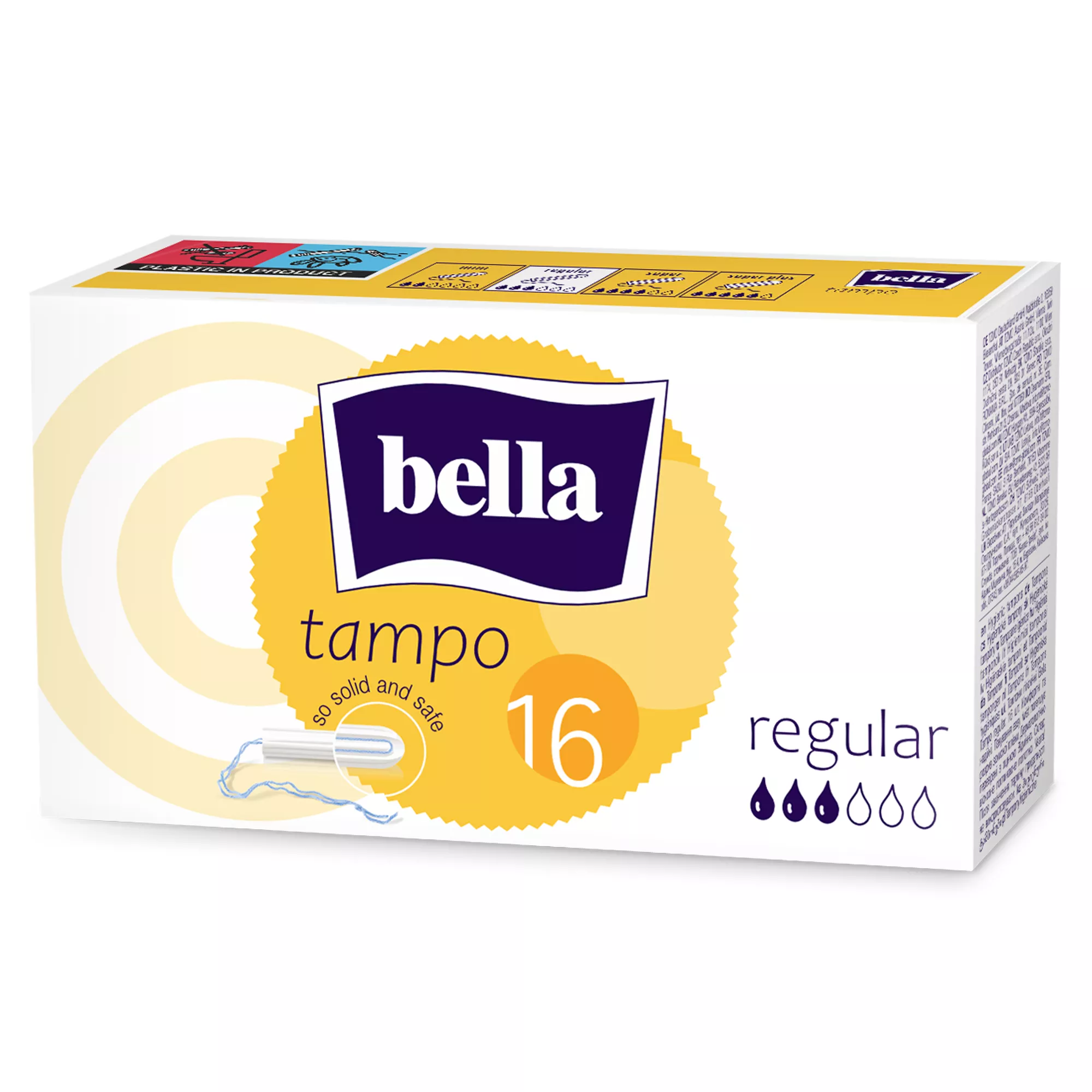 bella Tampo Tampons Regular/Normal 16 Stück