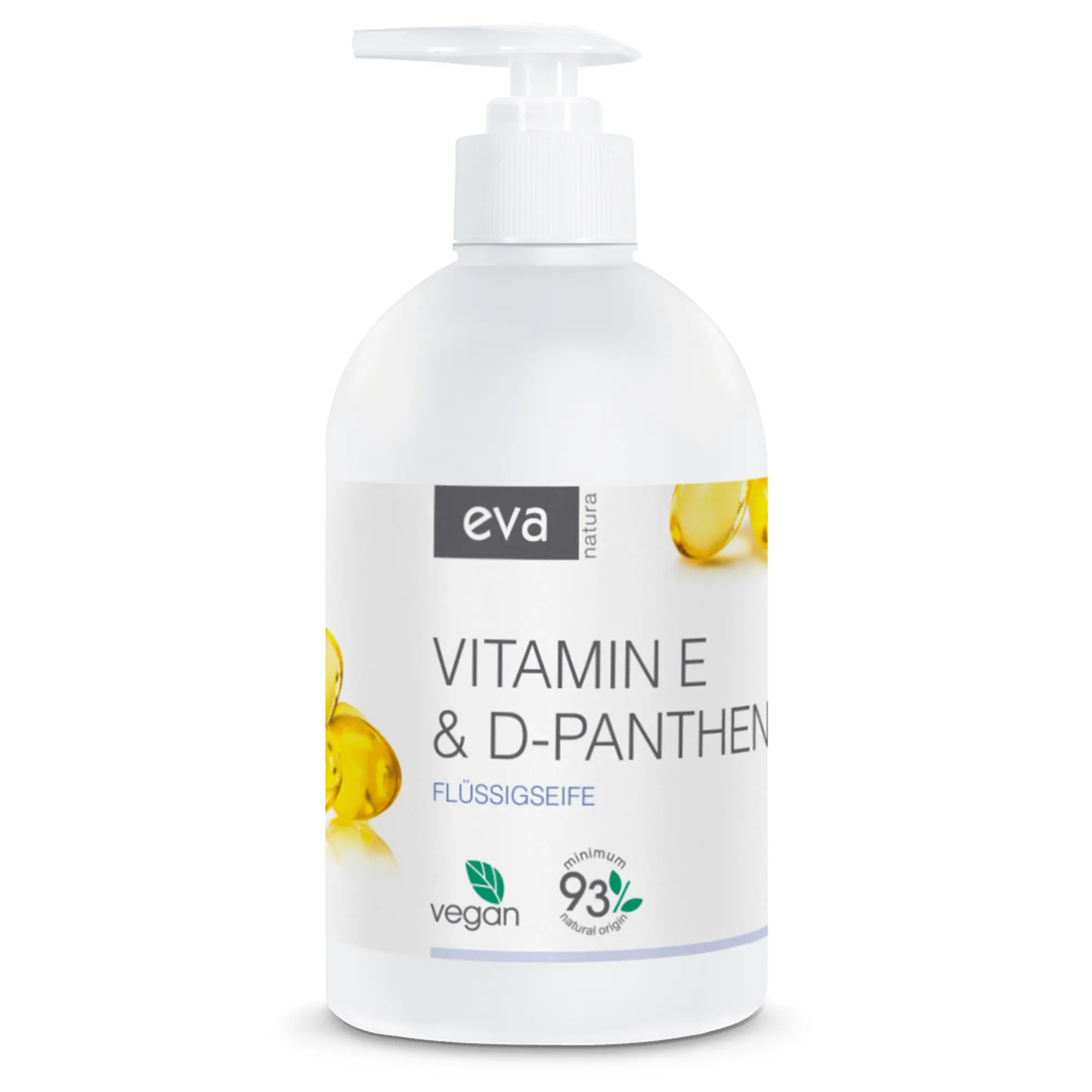 Eva Natura cremige Flüssigseife Vitamin E und D-Panthenol 500 ml