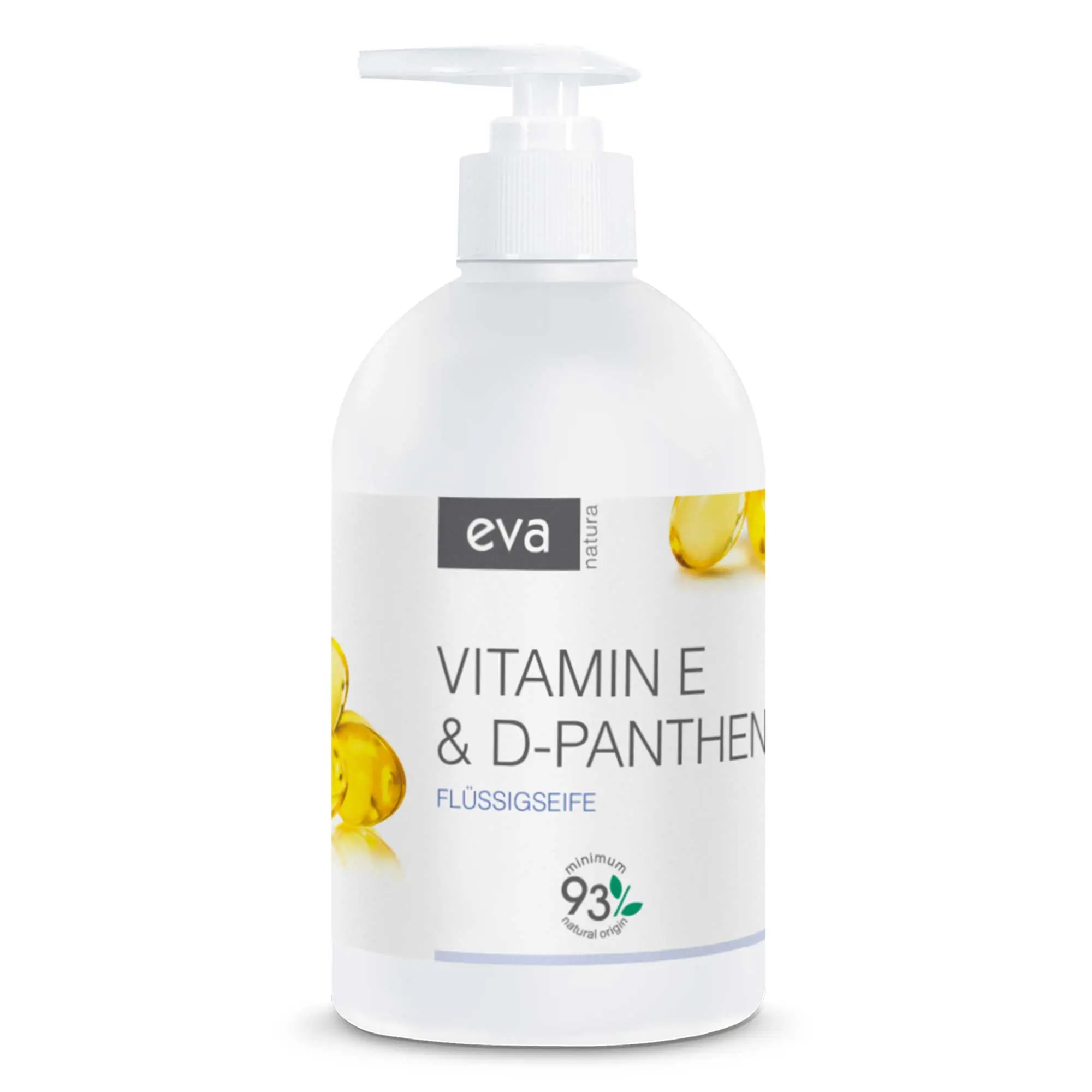 Eva Natura cremige Flüssigseife Vitamin E und D-Panthenol 500 ml