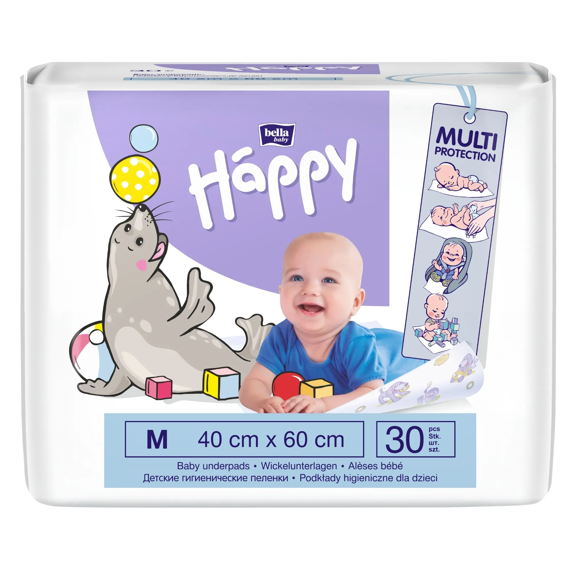 bella baby Happy Wickelunterlagen 40x60 cm 30 Stück