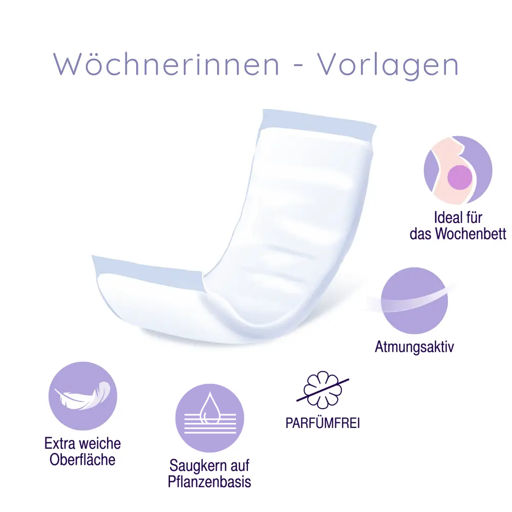 bella life Mamma Soft Hygiene-Vorlagen 15 Stück