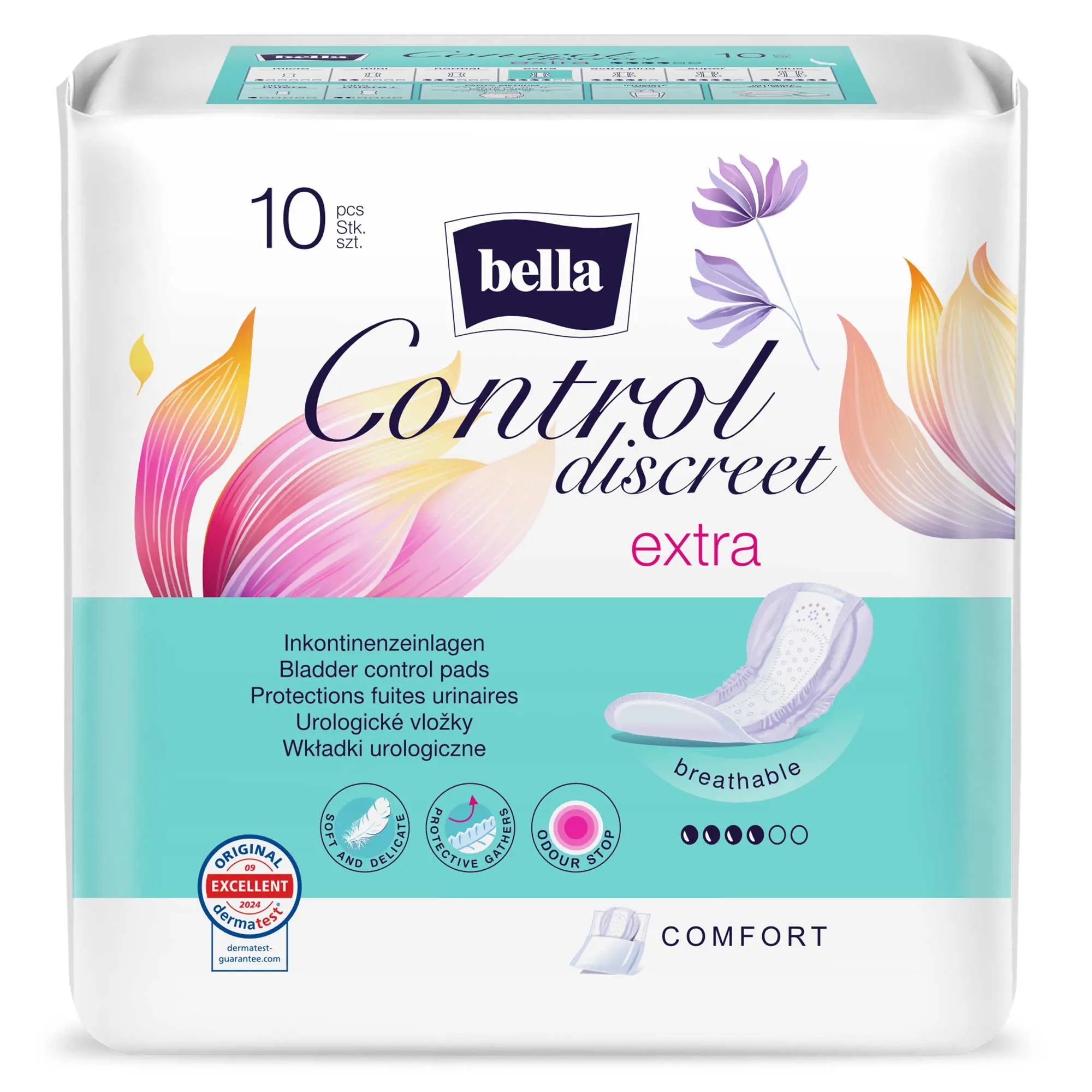bella Control Discreet Inkontinenzeinlagen Extra 10 Stück