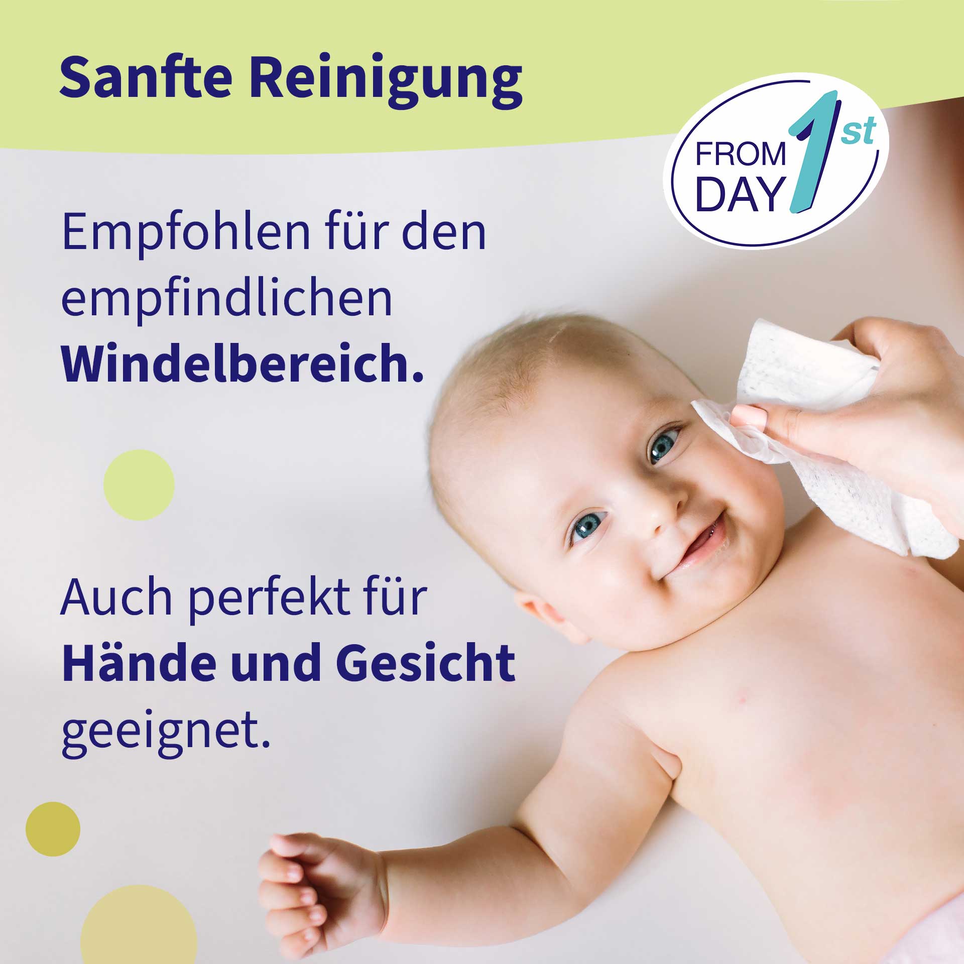 bella baby Happy Feuchttücher Mandel und Olive mit Klickverschluss 64 Stück