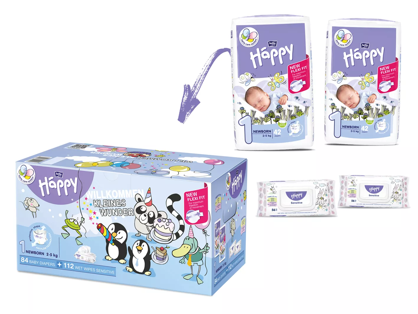 bella baby Happy, Willkommen kleines Wunder-Set
