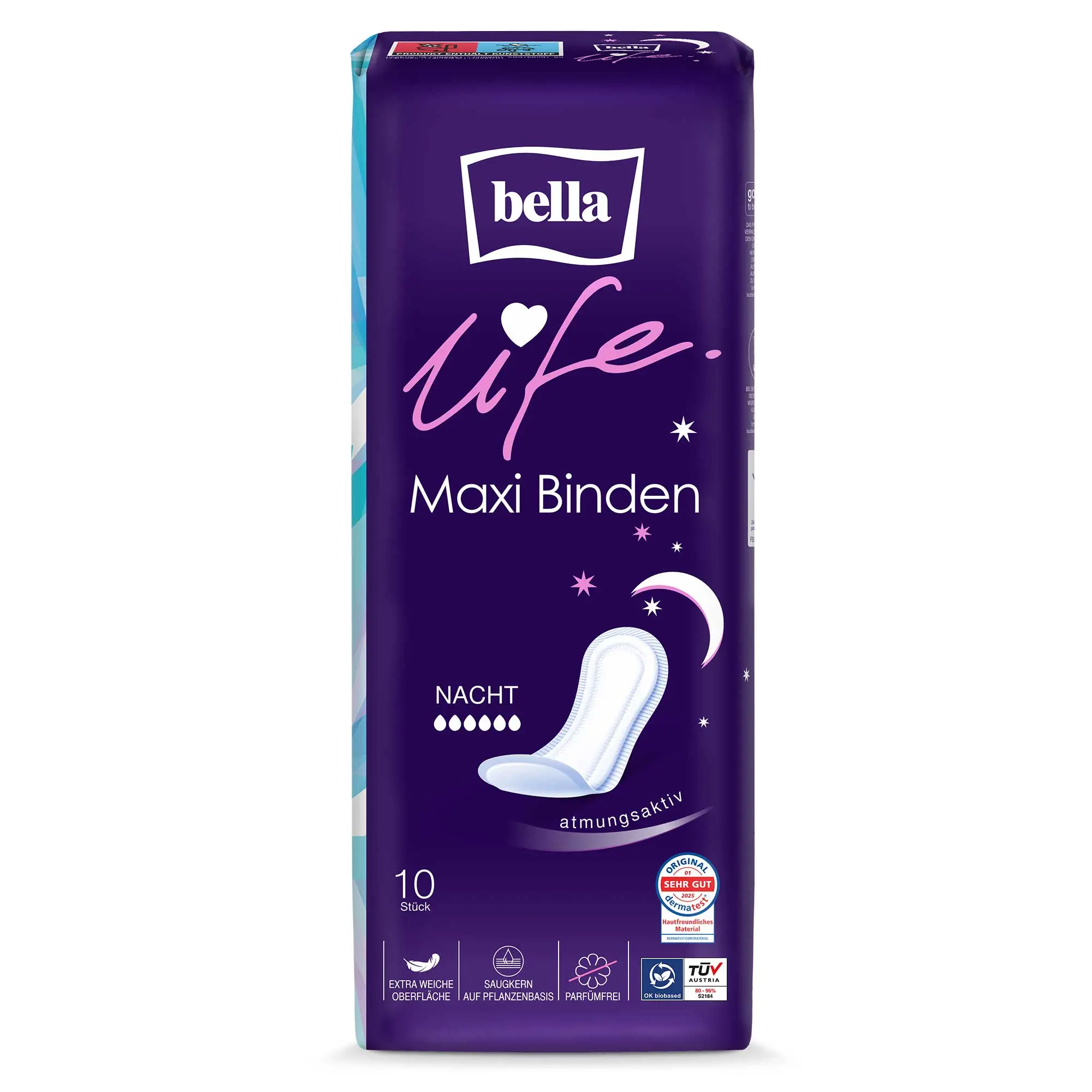 bella life Maxi Binden Nacht 10 Stück