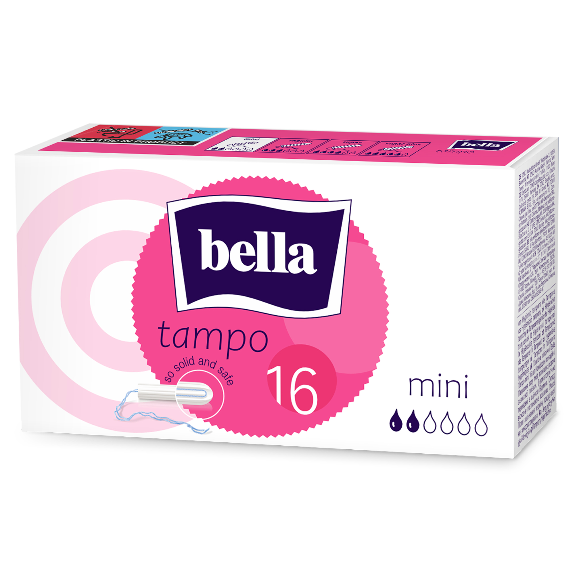 bella Tampo Tampons Mini 16 Stück