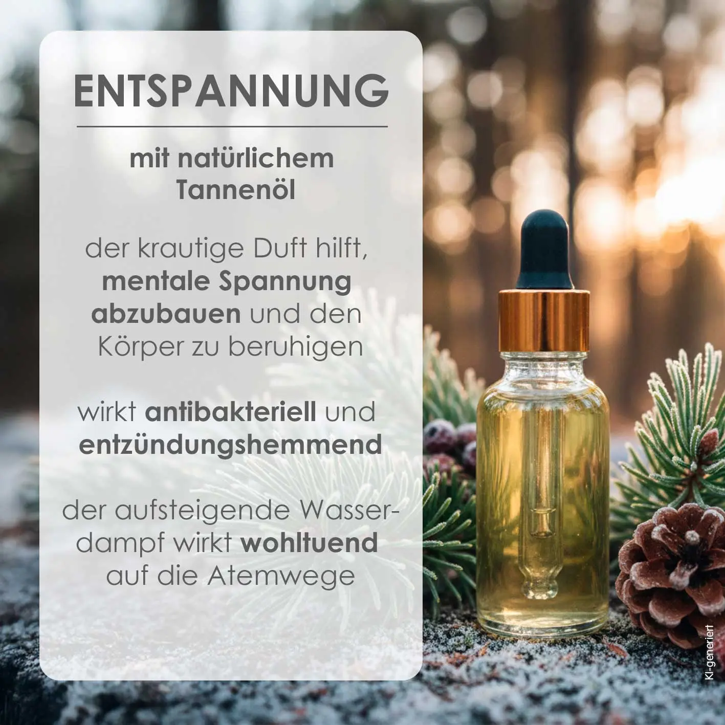 Eva Natura Badesalz Entspannung mit natürlichem Tannenöl 600 g