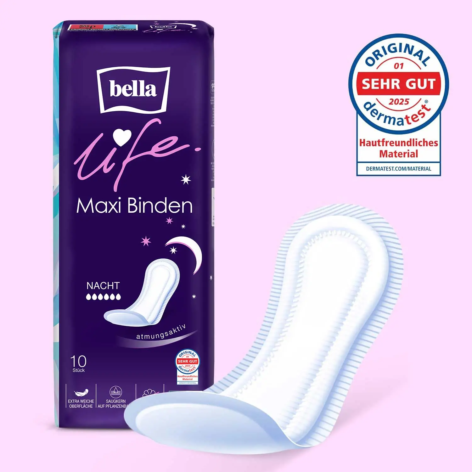 bella life Maxi Binden Nacht 10 Stück