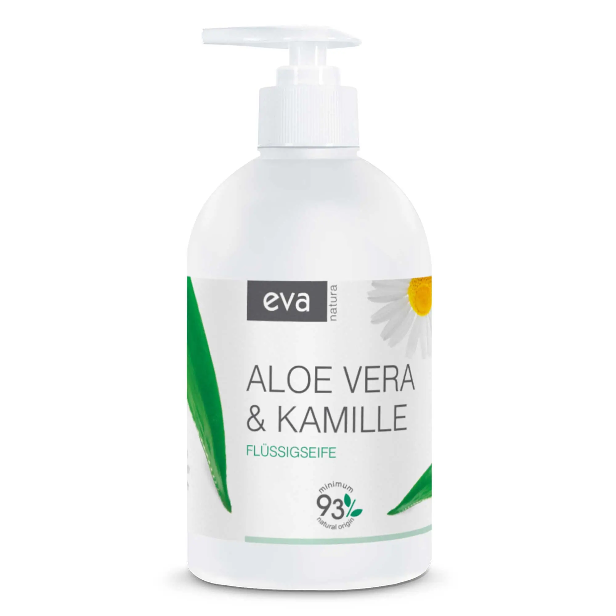 Eva Natura cremige Flüssigseife Aloe Vera und Kamille 500 ml