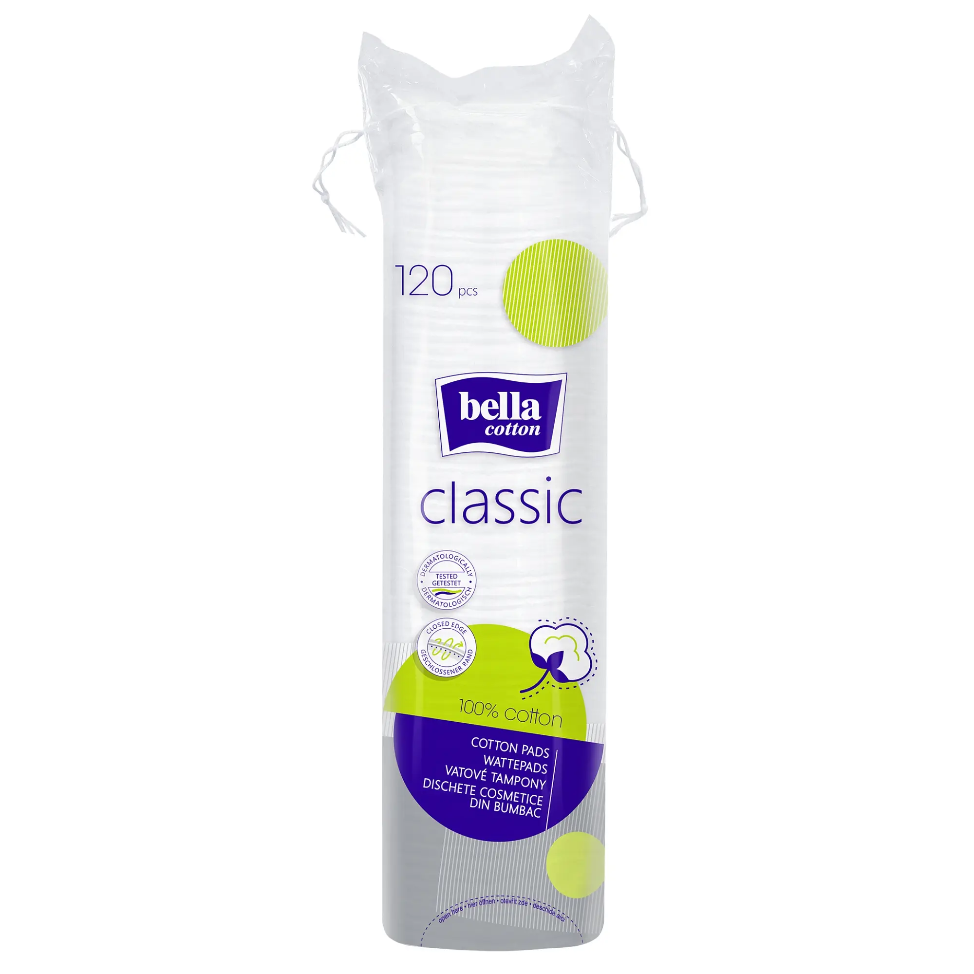 bella cotton Classic Wattepads 120 Stück