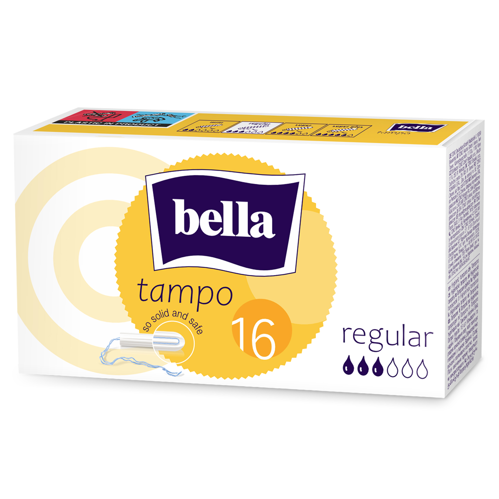 bella Tampo Tampons Regular/Normal 16 Stück