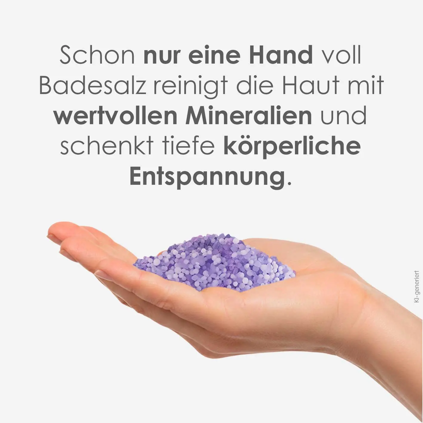Eva Natura Badesalz Regeneration mit natürlichem Lavendelöl 600 g