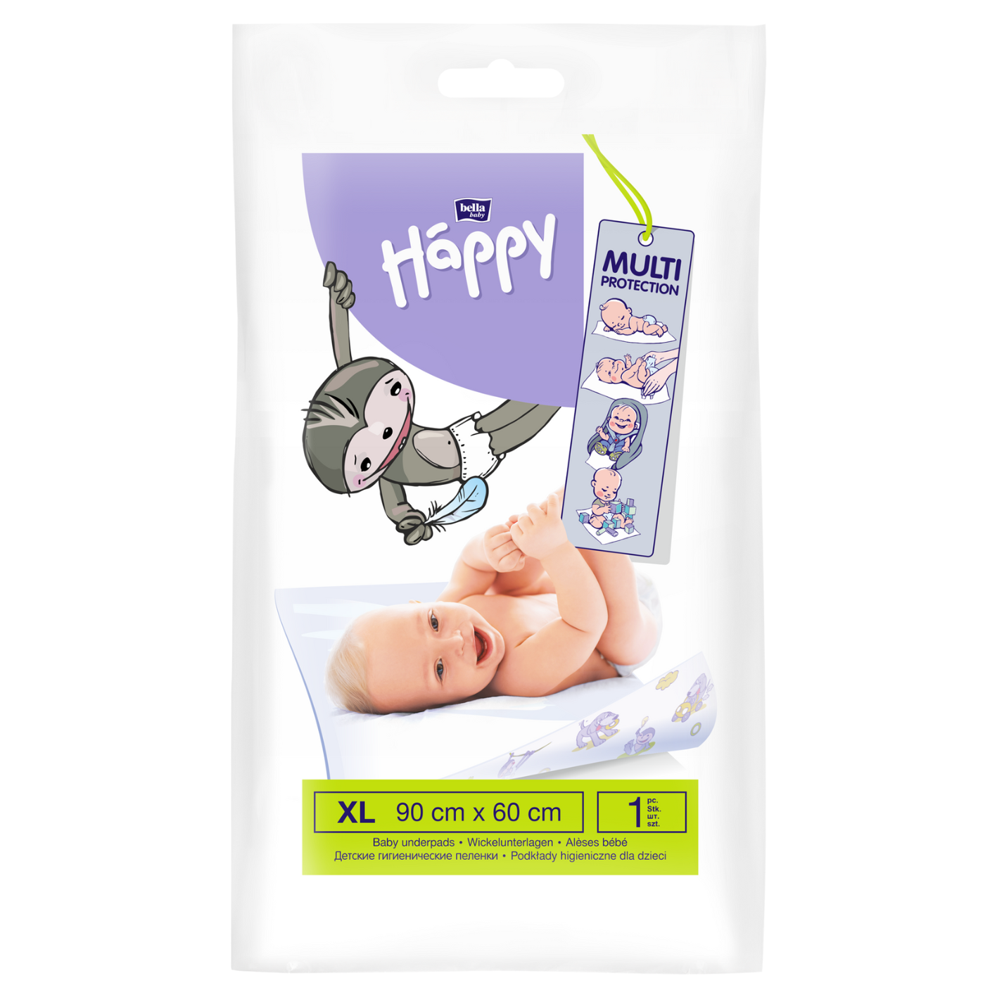 Muster bella baby Happy Wickelunterlagen XL 90X60 cm a1