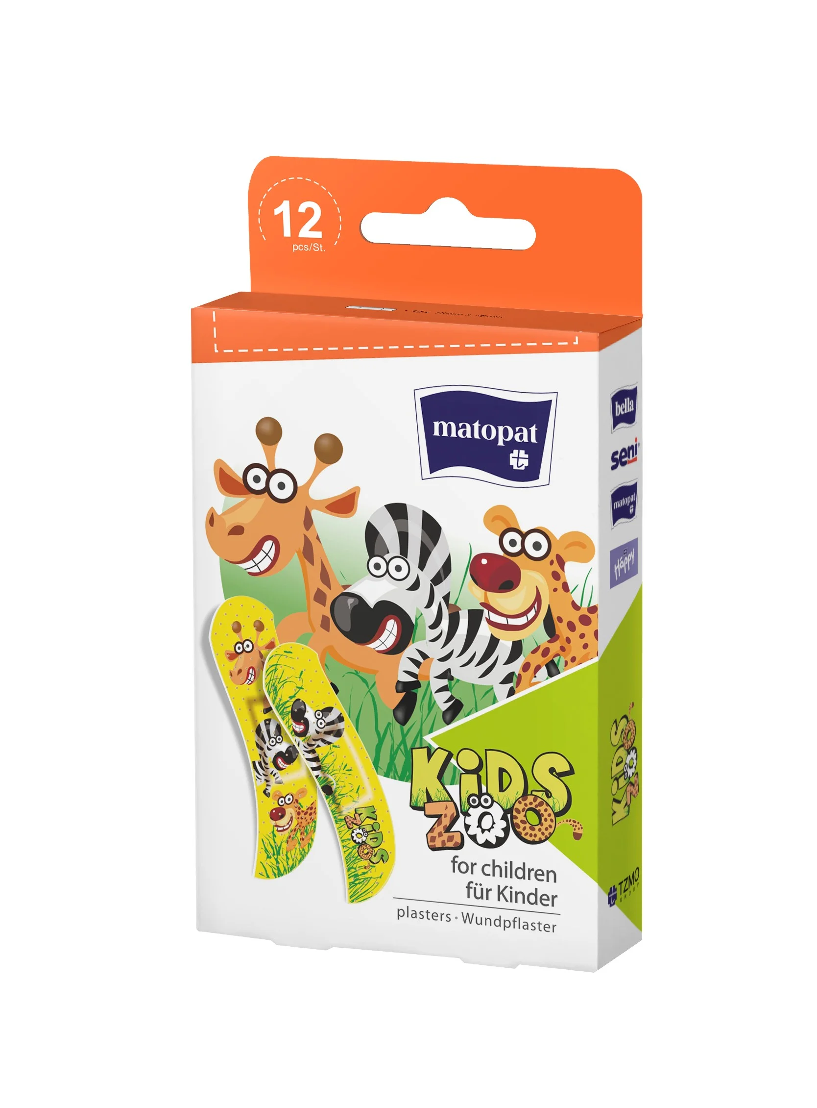 Pflaster-Set KIDS ZOO, A 12