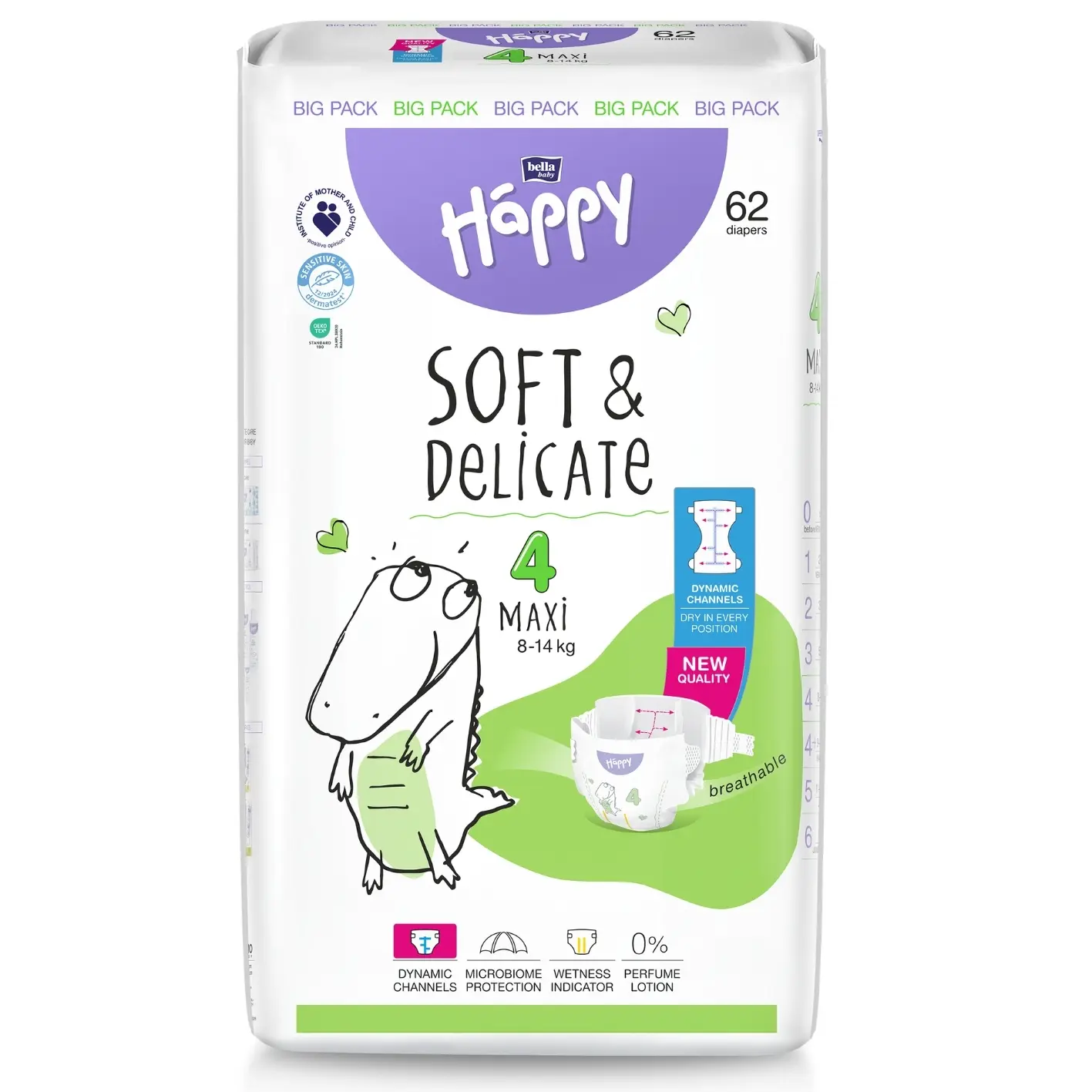 bella baby Happy, Windeln, Größe 4, Maxi 8–14 kg 