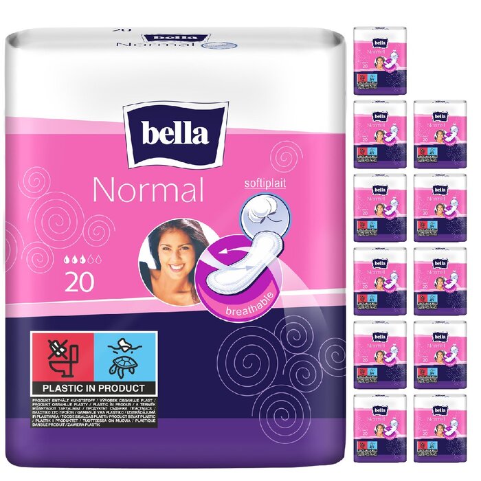 bella Maxi Damenbinden Normal 20 Stück 12er Pack
