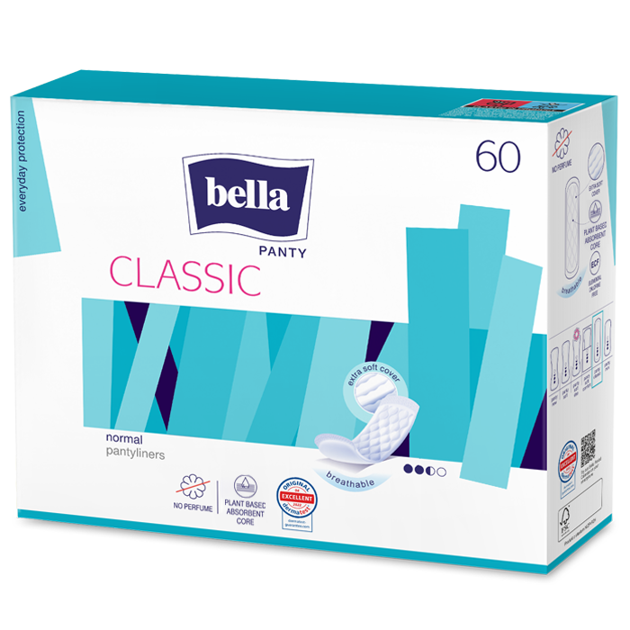 bella Panty, Slipeinlagen, Classic, Normal (60 Stück)