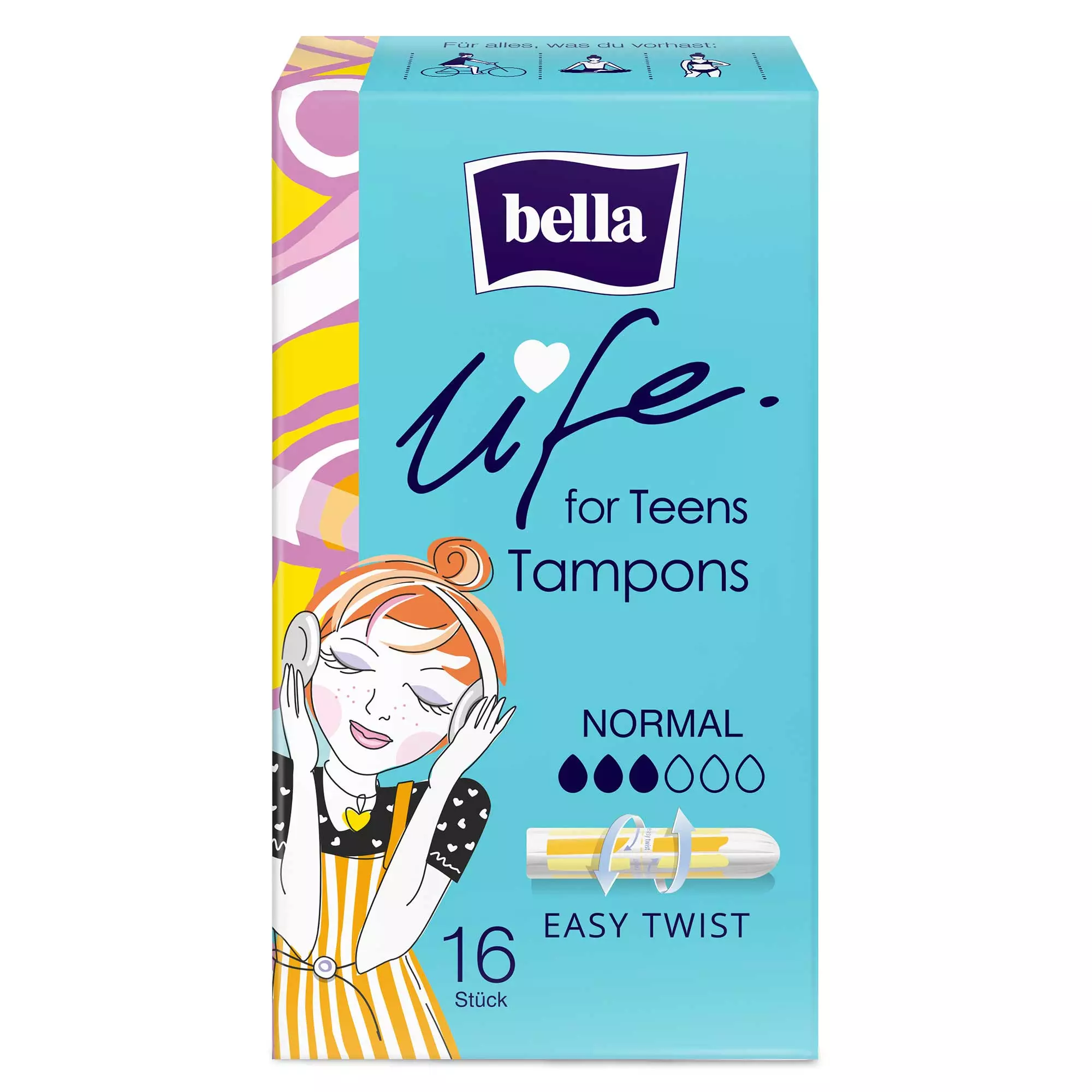 bella life for Teens Tampons Normal 16 Stück