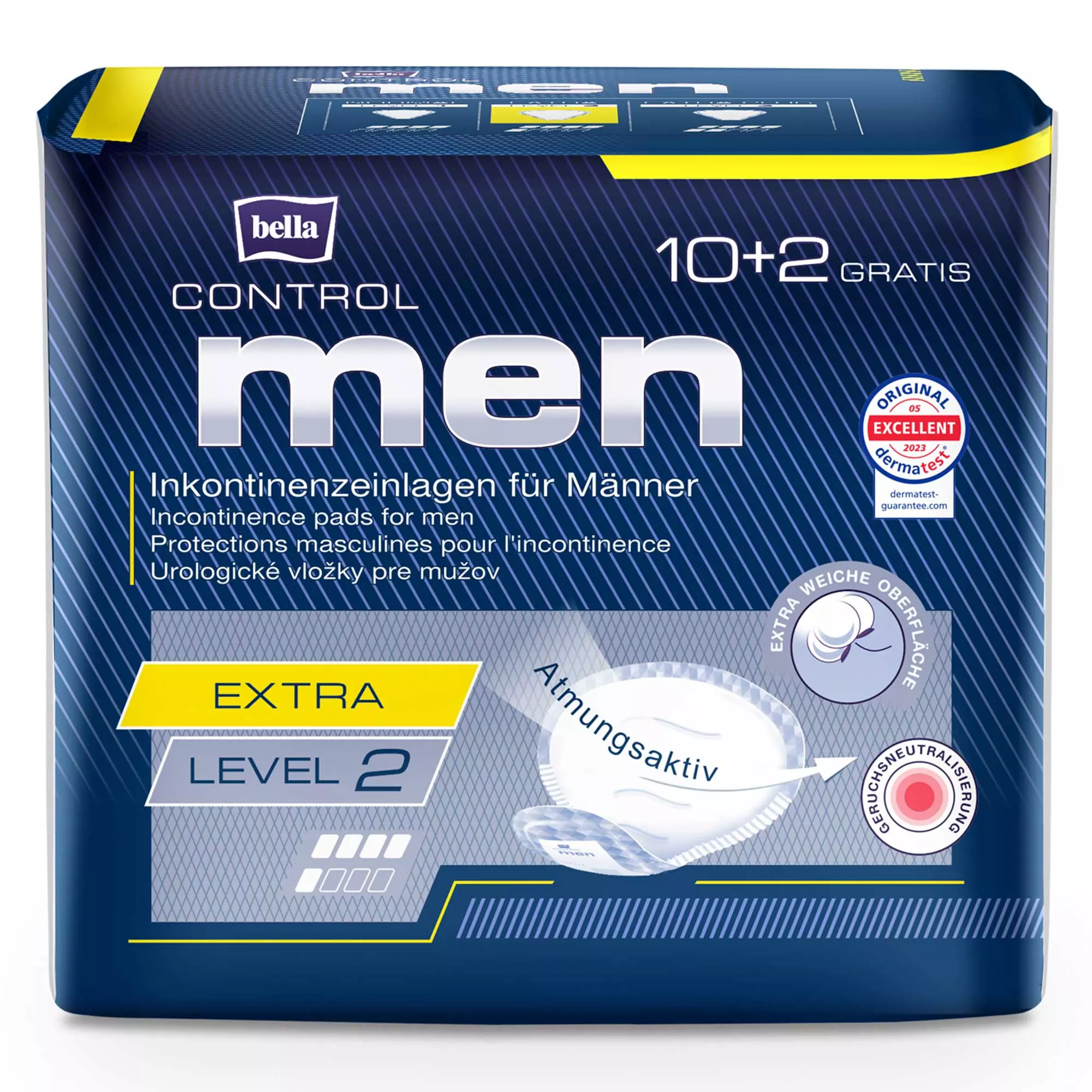 bella Control MEN Einlagen Level 2 Extra 10+2 Stück