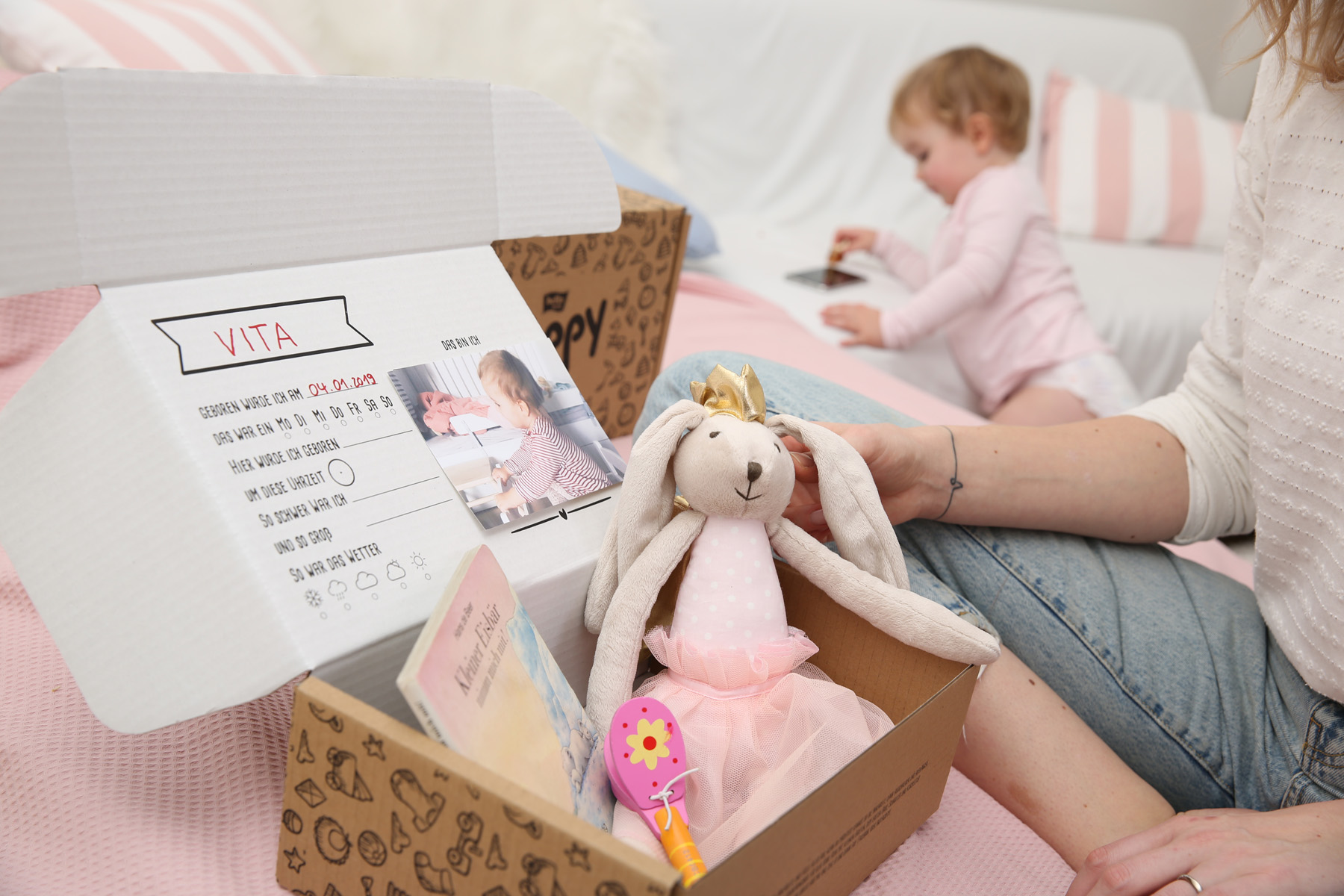 Die bella baby Happy Testboxen– Deine Erinnerungsboxen