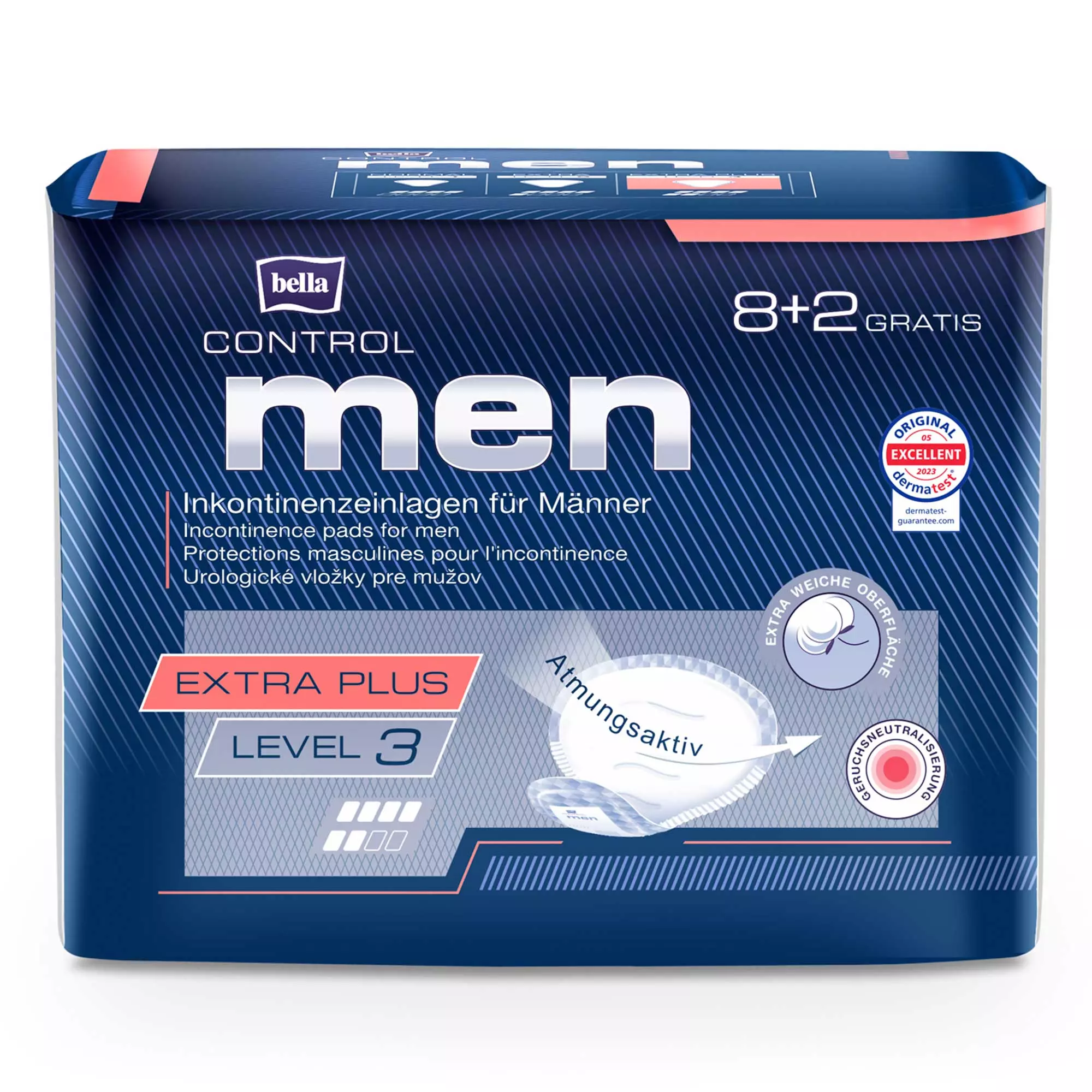 bella Control men, Einlagen, Level 3, Extra Plus (8+2 Stück)