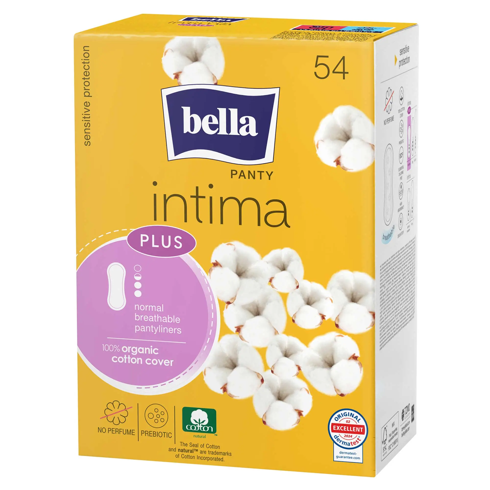bella Panty, Intima Plus, Slipeinlagen, Normal (54 Stück)