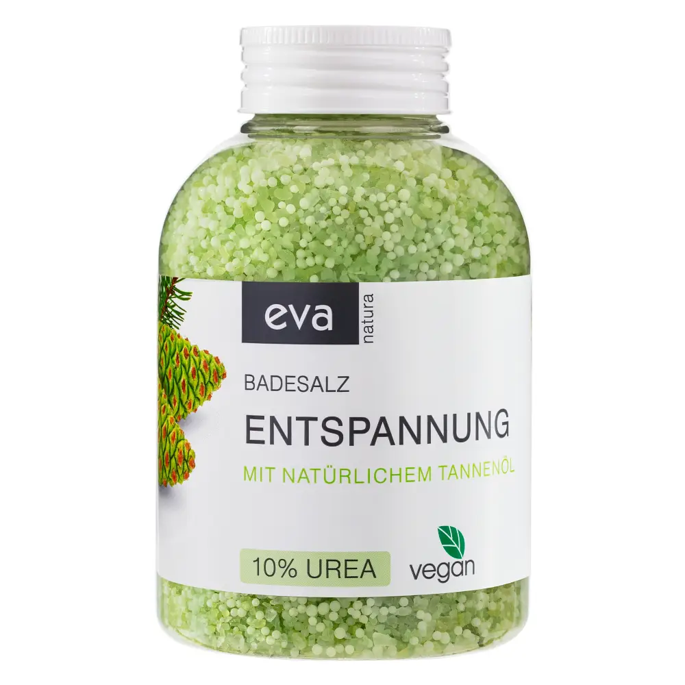 Eva Natura Badesalz Entspannung mit natürlichem Tannenöl 600 g