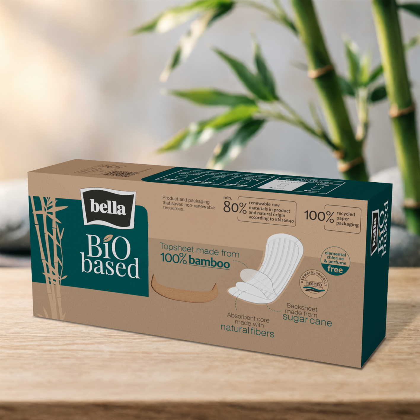 bella bio based Slipeinlagen Normal 28 Stück
