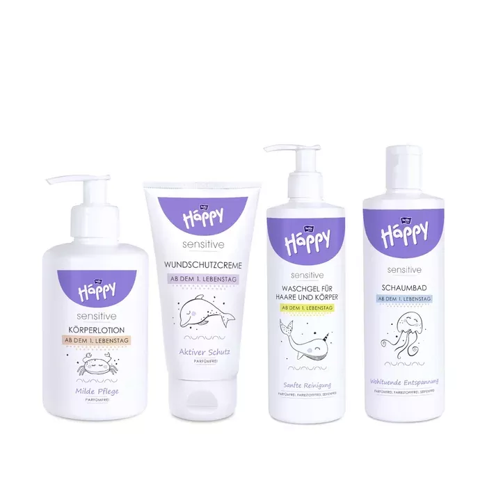 bella baby Happy Sensitive Babypflegeset-Set 4er Pack