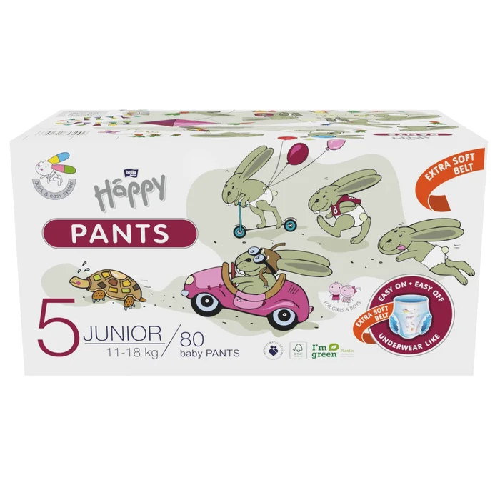 bella baby Happy Pants ÖKO-BOX in den Größen 4-5