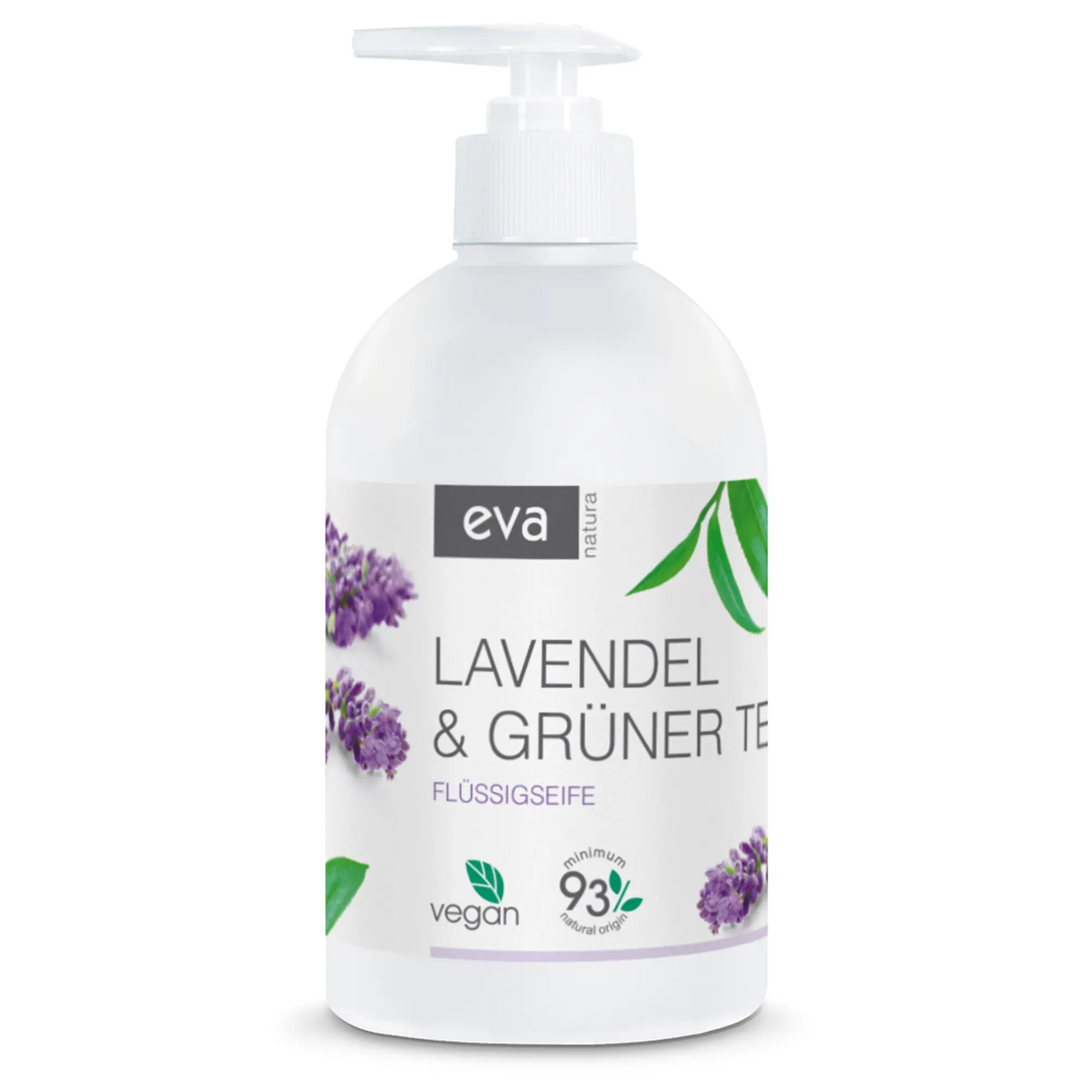 Eva Natura cremige Flüssigseife Lavendel und grüner Tee 500 ml