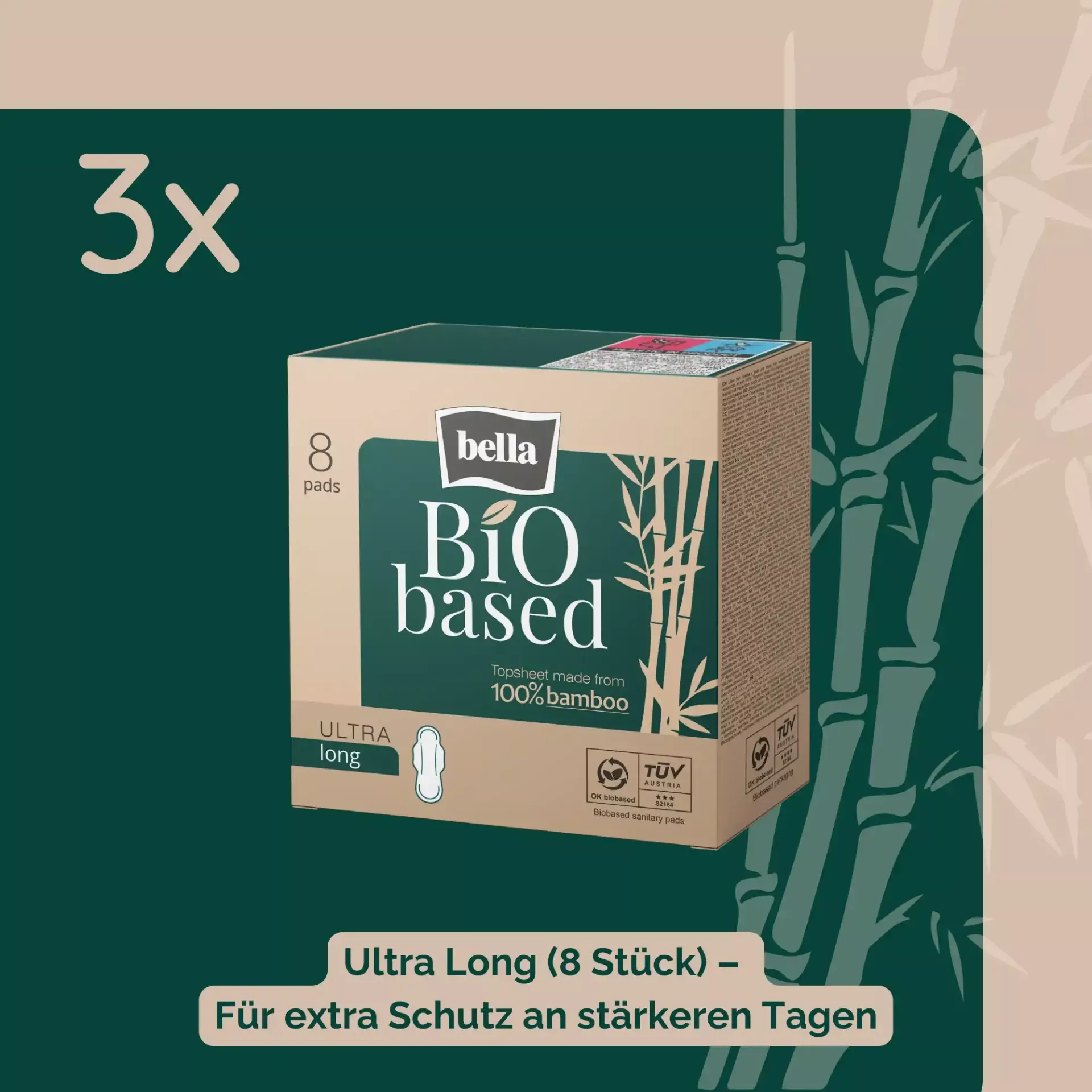 bella Bio Based, Ultra Binden, Testbox (9er-Pack)