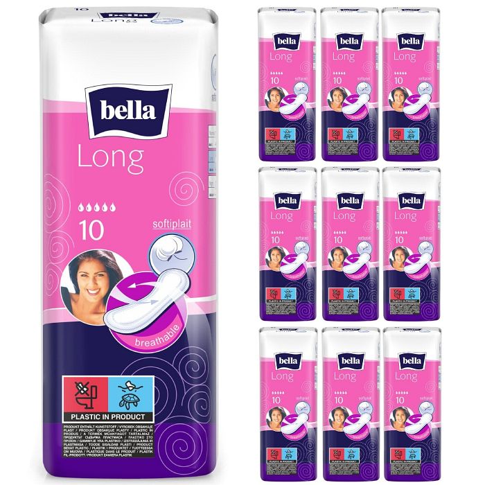 bella Maxi Damenbinden Long 10 Stück im 10er Pack
