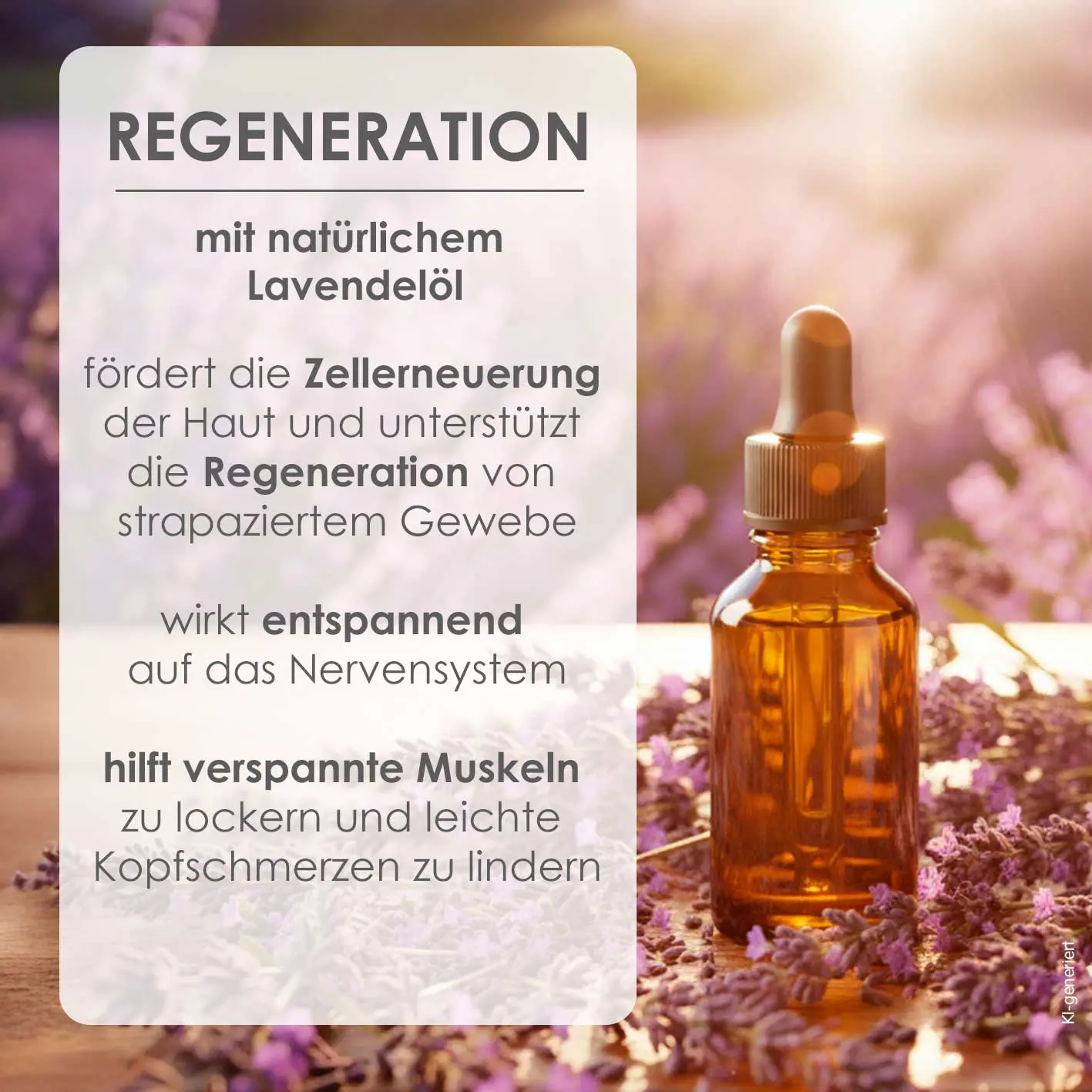 Eva Natura Badesalz Regeneration mit natürlichem Lavendelöl 600 g