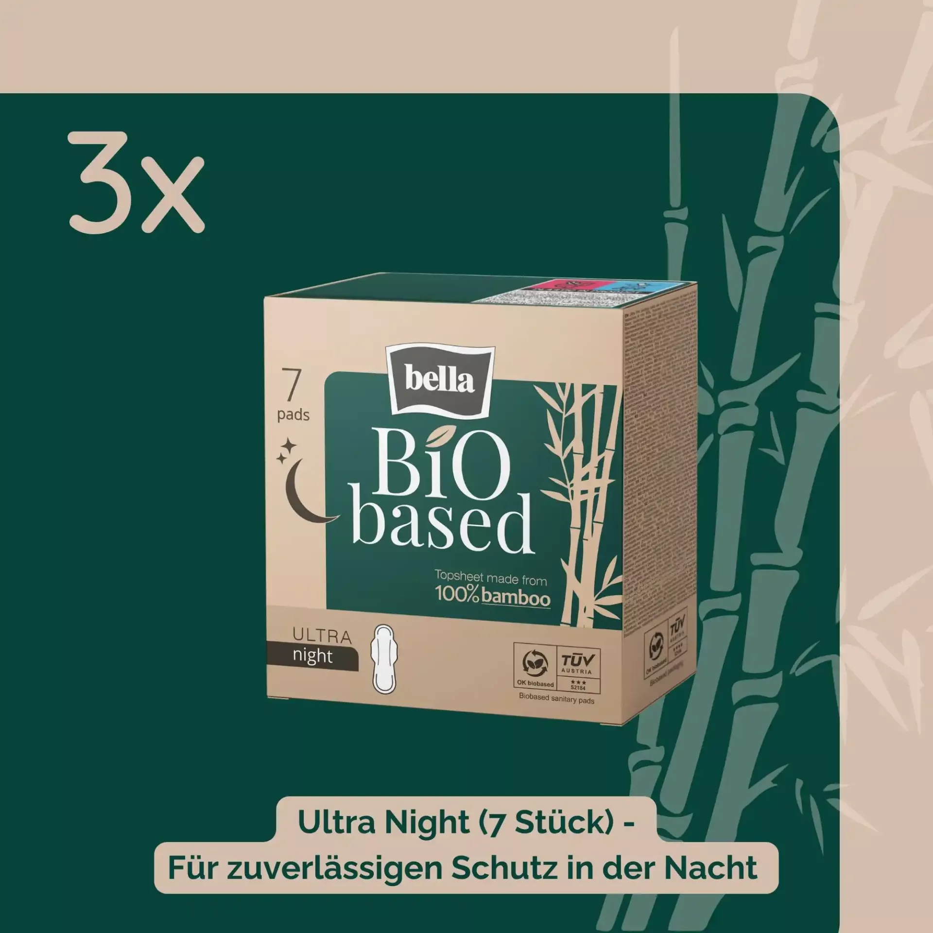 bella Bio Based, Ultra Binden, Testbox (9er-Pack)
