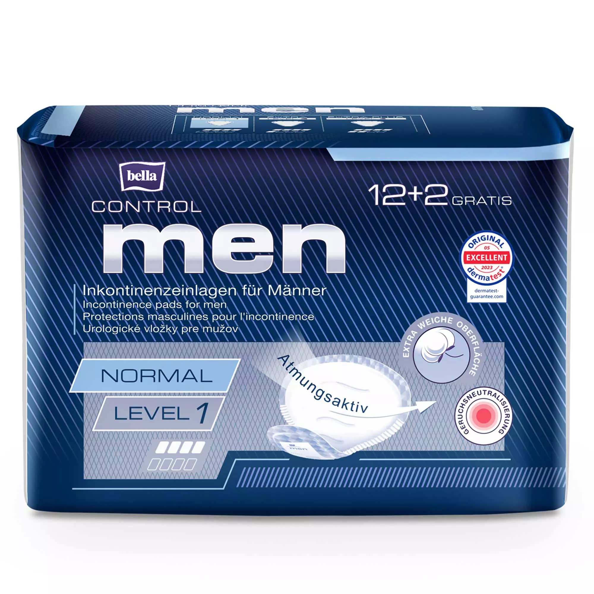 bella Control men, Einlagen, Level 1, Normal (12+2 Stück)