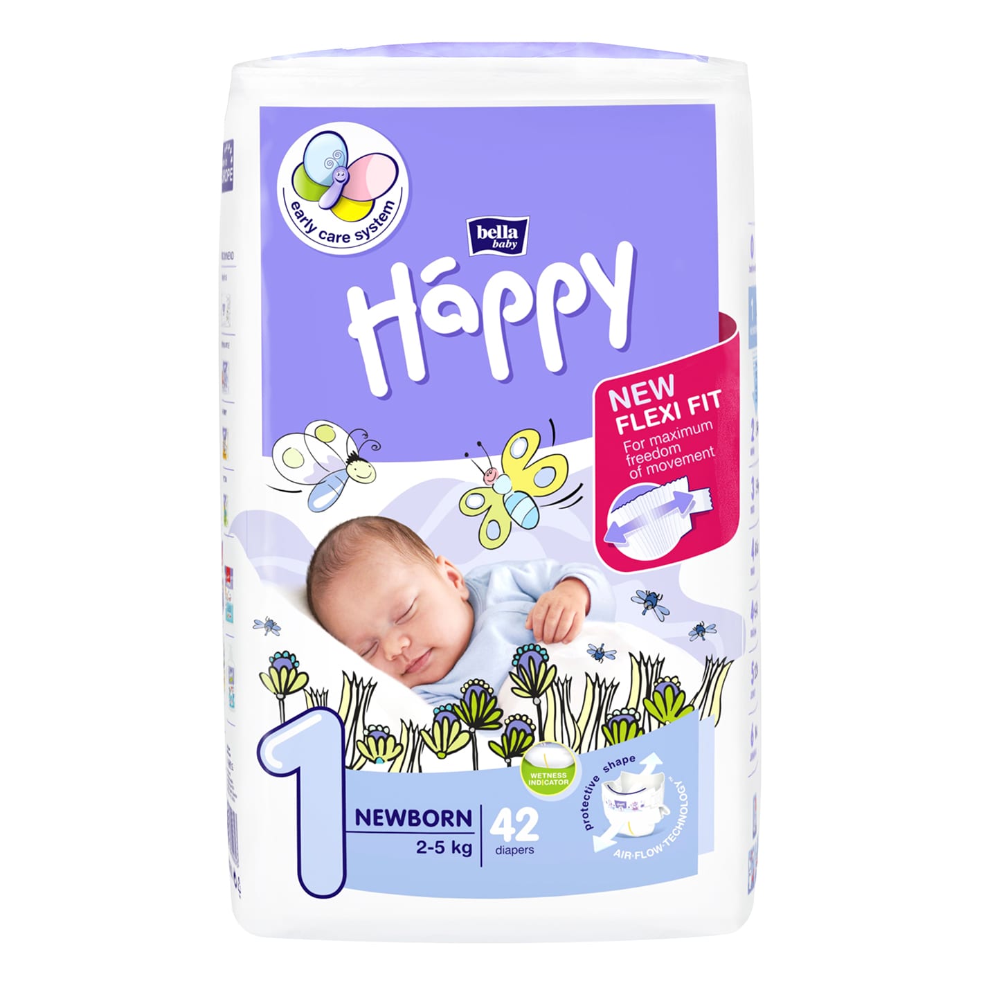 bella baby Happy Windeln Gr.1 Newborn 2-5kg 42 Stück