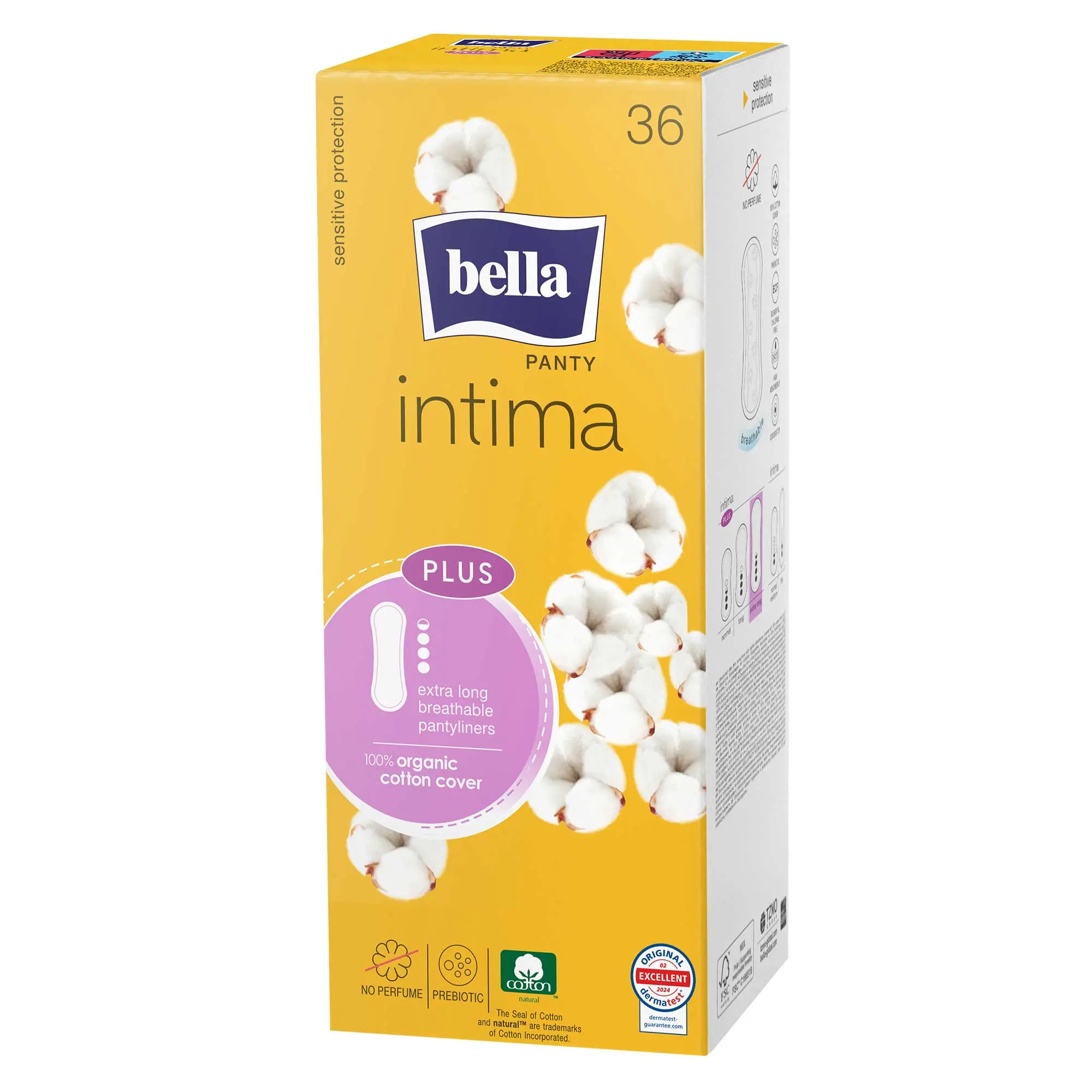 bella Panty, Intima Plus, Slipeinlagen, Extra Long (36 Stück)