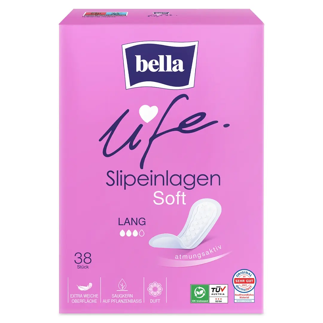 bella life Slipeinlagen Soft Lang mit Frischeduft 38 Stück