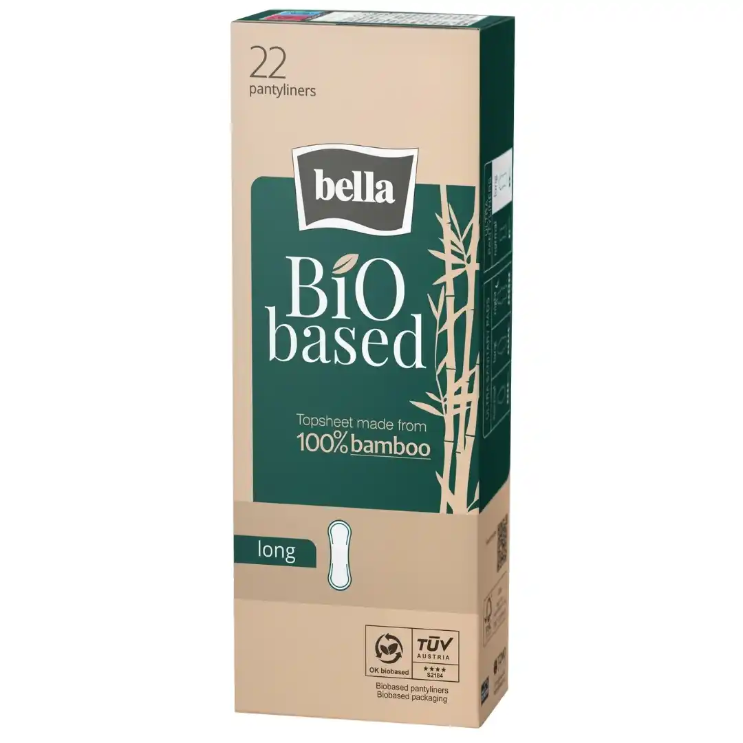 bella Bio Based, Slipeinlagen, Long (22 Stück)