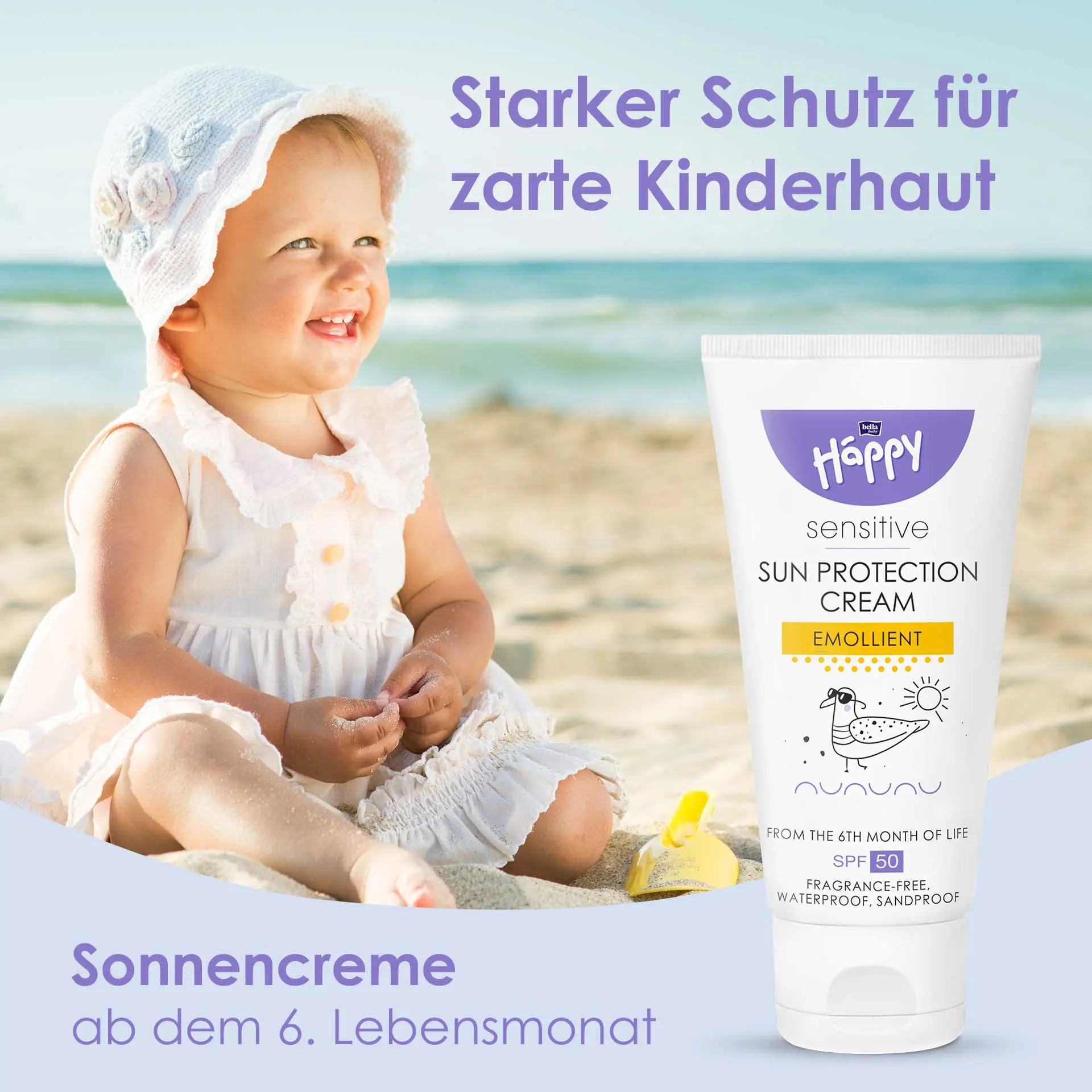 bella baby Happy, Sensitive, Sonnencreme (50 ml)