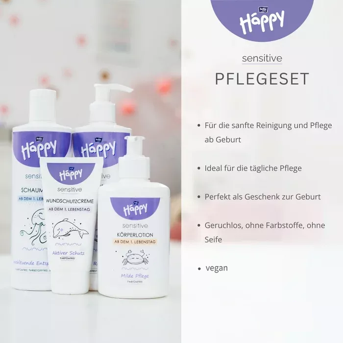 bella baby Happy Sensitive Babypflegeset-Set 4er Pack