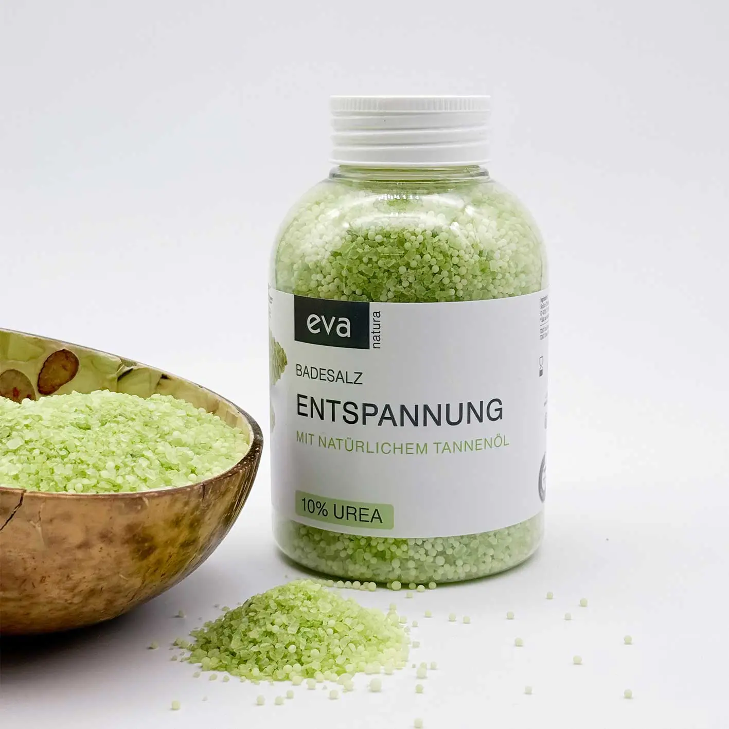 Eva Natura Badesalz Entspannung mit natürlichem Tannenöl 600 g