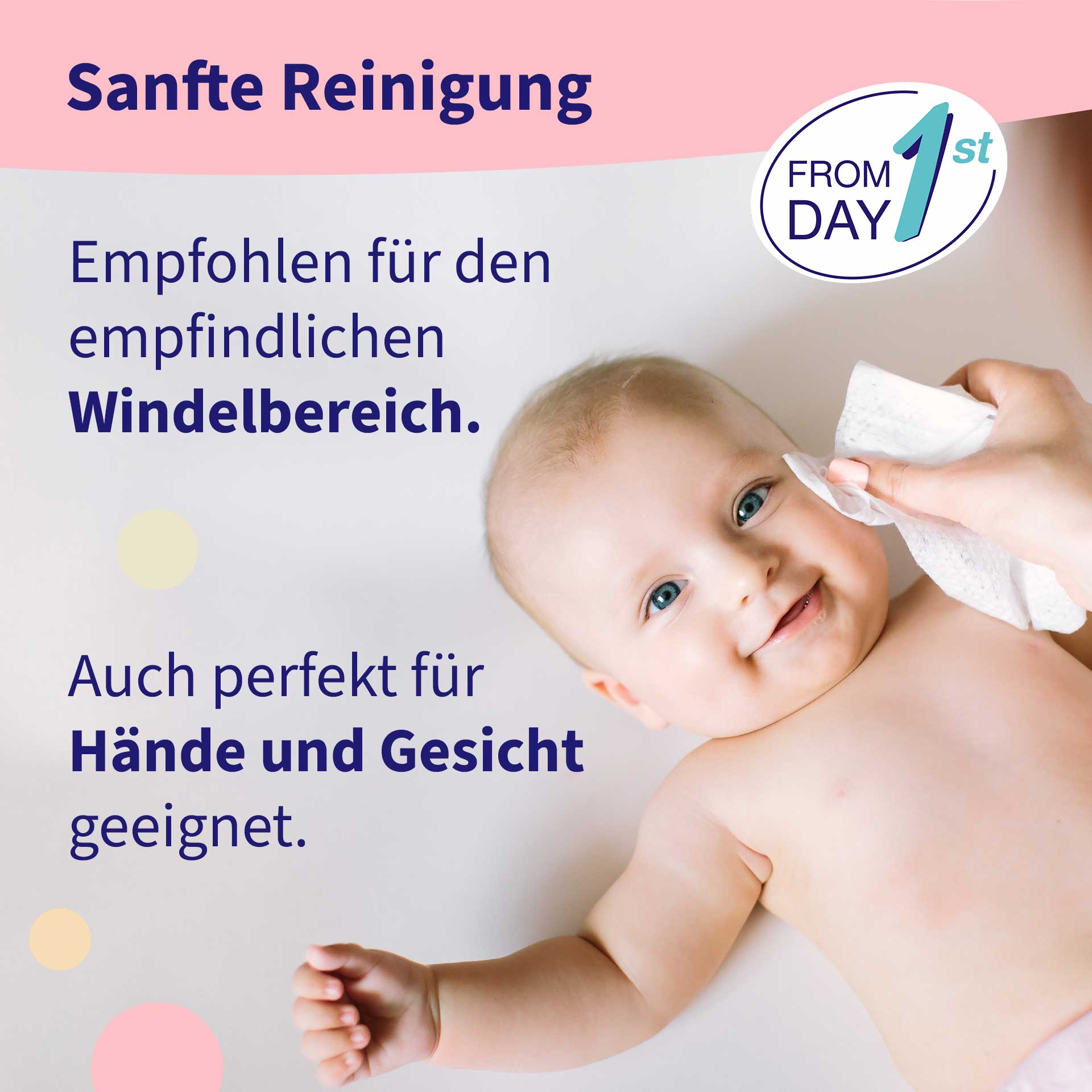 bella baby Happy Feuchttücher Haferproteine und Panthenol mit Klickverschluss 64 Stück